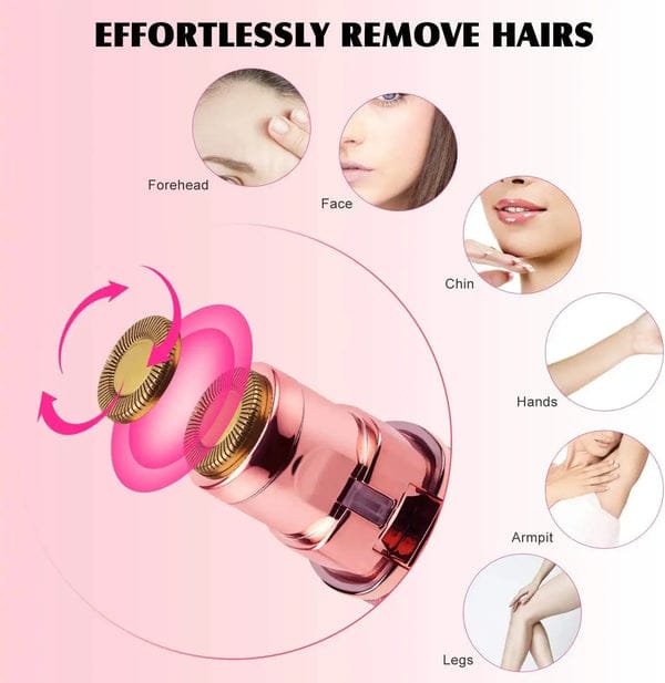 2 IN 1 Rechargeable Eye Brow Trimmer
