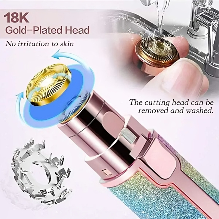 2 IN 1 Rechargeable Eye Brow Trimmer