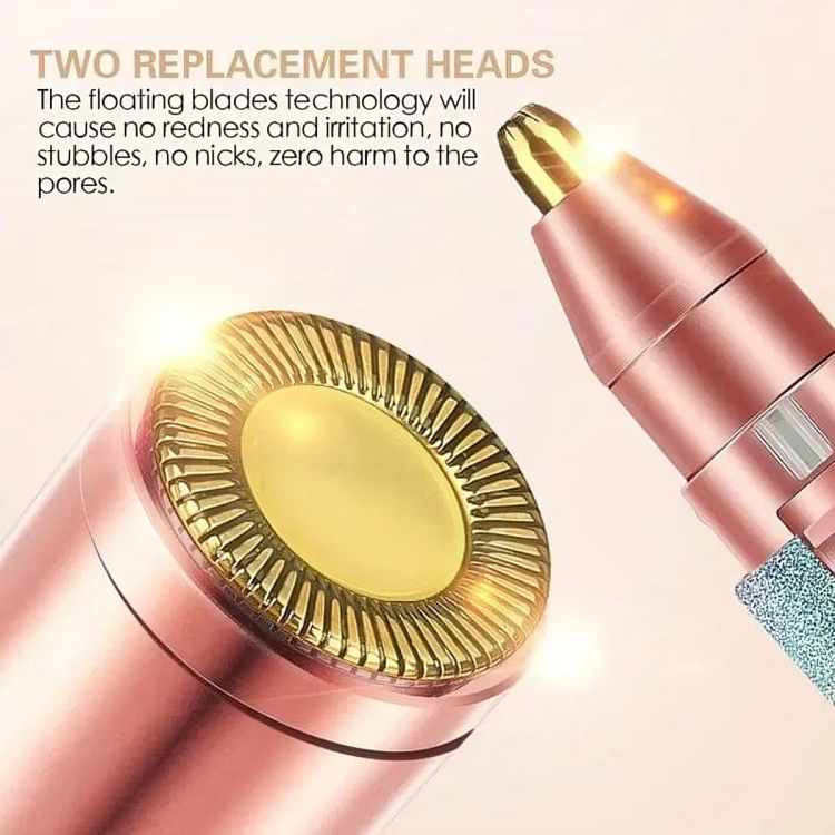 2 IN 1 Rechargeable Eye Brow Trimmer