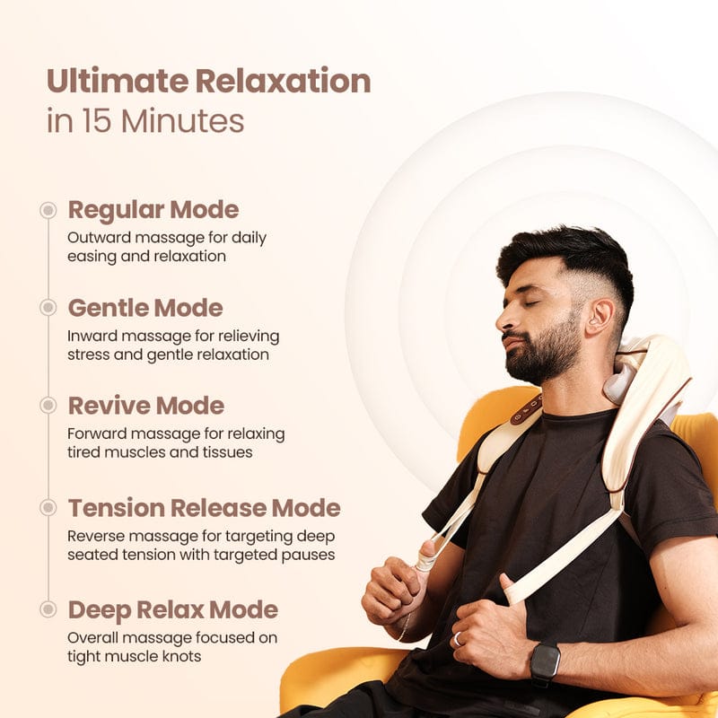Neck & Shoulder Massager Pain Relief