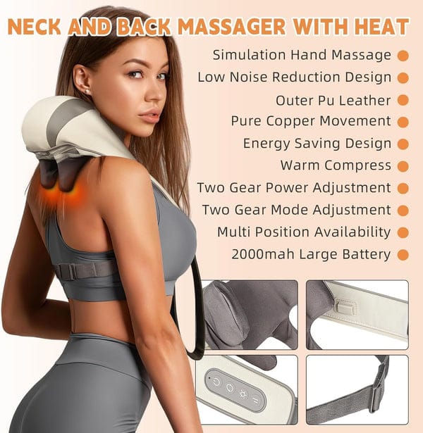 Neck & Shoulder Massager Pain Relief